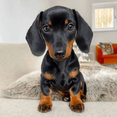 Dachshunds Black & Tan puppies-Imported-Dogكلاب
