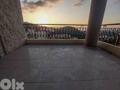 310 SQM Furnished Duplex in Zikrit, Metn with a Breathtaking Sea View