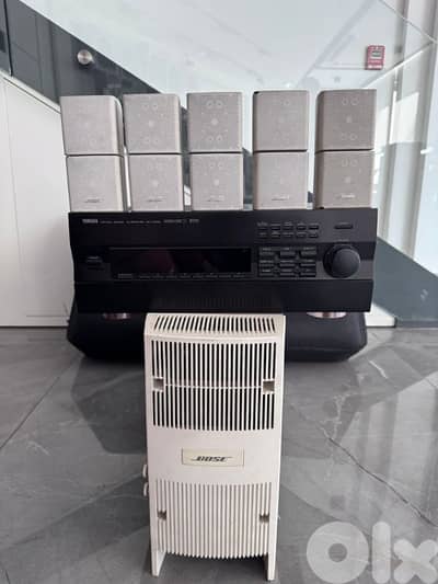 Bose Acoustimass 10 + Yamaha AV Receiver