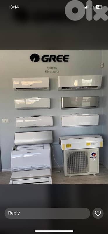 AC GREE all types available