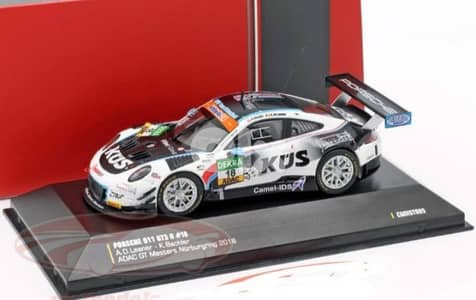 Porsche GT3 R (Nurburgring 2018) diecast car model 1;43.
