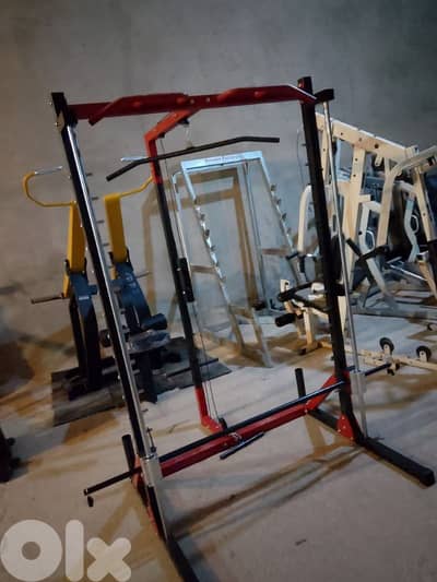 lat pull down & lat row plus Smith machine all in 1 GEO SPORT 03027072