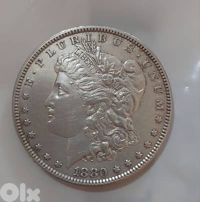 USA Morgan Silver Dollar 1880