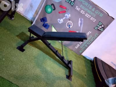 adjustable bench 150kg 03027072 GEO SPORT EQUIPMENT معدات مستعمل وجديد