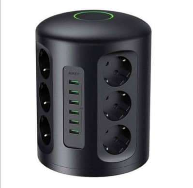 Aukey PowerHub XL 12 AC Outlets + 6 USB Ports | PA-S14  /4$delivery
