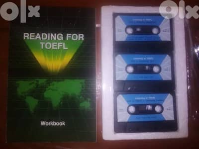 preparing for the toefl test workbook & 3 audio cassettes box set