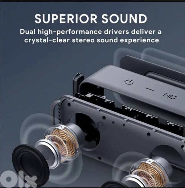 Aukey SK-A2 SoundStream Bluetooth Speaker TWS  Mode | iPX7/4$ delivery 1
