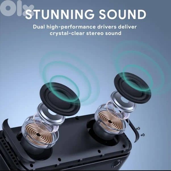 Aukey SK-A2 SoundStream Bluetooth Speaker TWS  Mode | iPX7/4$ delivery 6