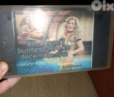 dalida vhs tape SUPER RARE