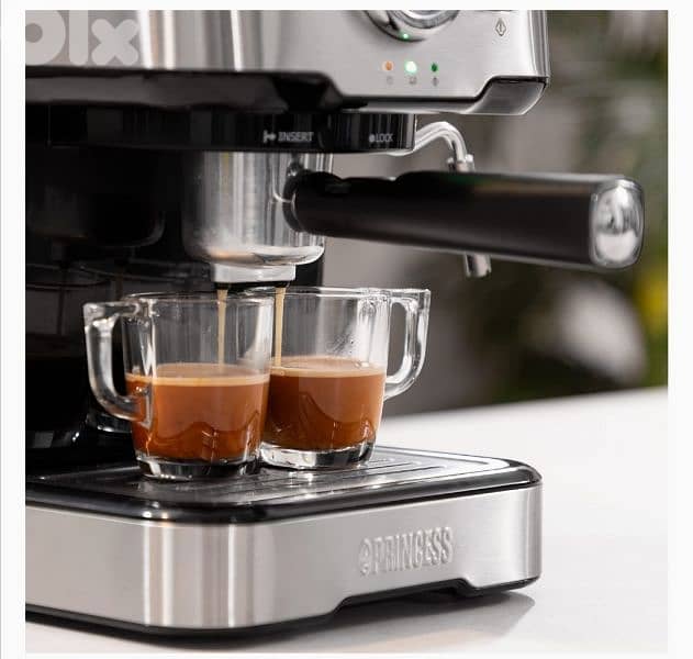 Princess 249412 Espresso + Capsule Machine  /4$delivery 6