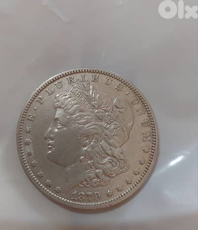 USA silver Morgan Dollar year 1879 "O"mint  weight 26.6 grams