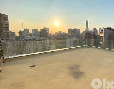 Apartment for sale in Saydeh Achrafieh/ Terrace/ View