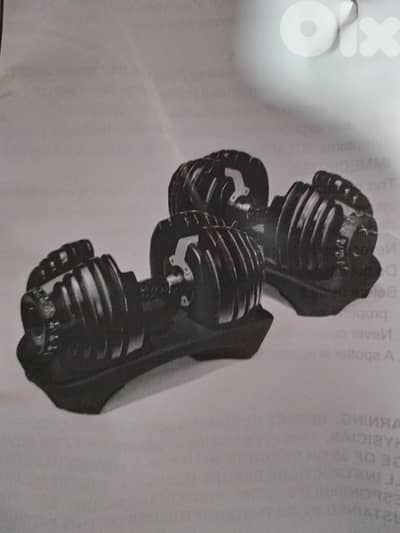 Bowflex adjustable NEW 24 & 42 kg for 220$