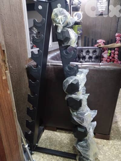 Stand for dumbells NEW 90$ (holds 20 pieces)