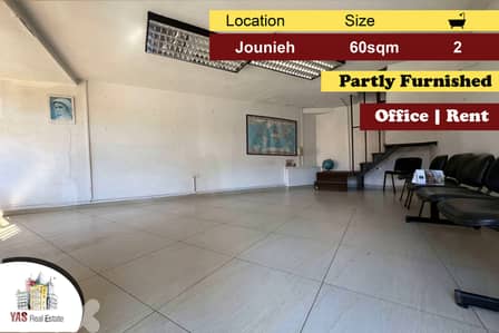 Jounieh 60m2 | Two Floors | Office | Equipped | Prime Location | EH |