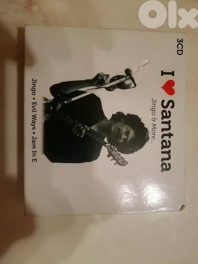 I love Santana 3 CDs box set