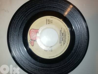 Andy Gibb Shadow dancing /Let it be me 45t 7" no cover  vg