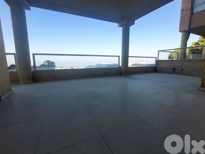 250 SQM New Apartment in Mtayleb, Metn + Terrace