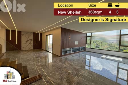 New Sheileh 360m2 | Duplex | Designer’s Signature | Brand New |