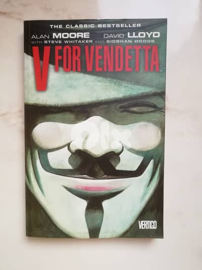 V for Vendetta Vertigo DC Comics Graphic Novel . Alan Moore David Llo