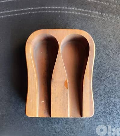 Vintage 1970's Wood Pipes stand.