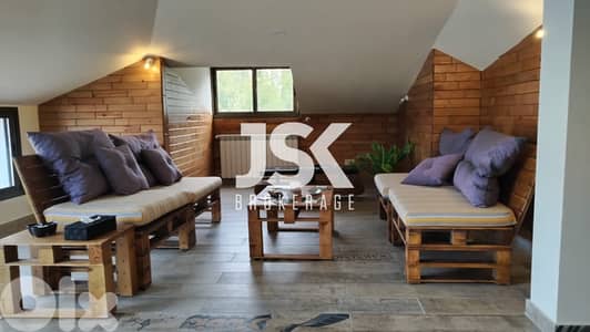 L16519- Apartment With Terrace For Rent in Achkout