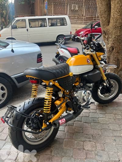 Honda Monkey 125 Cc all after market sport parts added