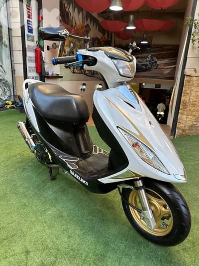 Suzuki address 125 cc معدله كلا مع الزوايد