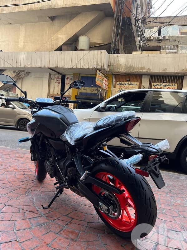 yamaha MT-07 0km company Source warranty 5