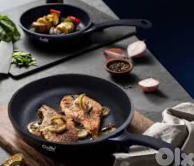 original Gebe granite frying pan
