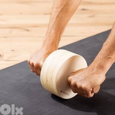 navarais wooden  ab roller  wheel