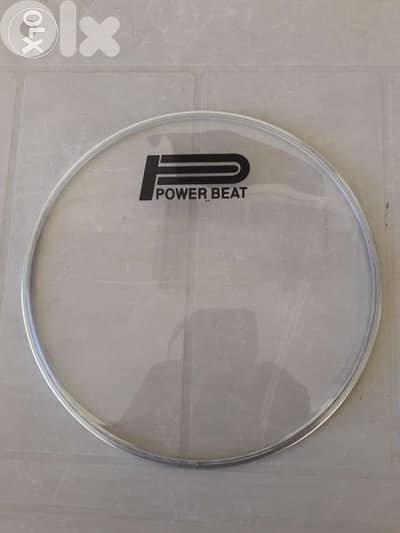 جلد دربكة لون ابيض Power Beat
