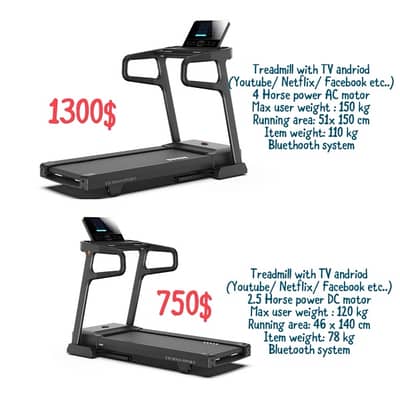 Treadmill tv wifi