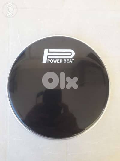 جلد دربكة لون اسود POWER BEAT