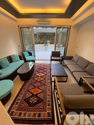 FULLY FURNISHED APARTMENT IN BIYADA PRIME (300Sq) +TERRACE, (BIR-138)