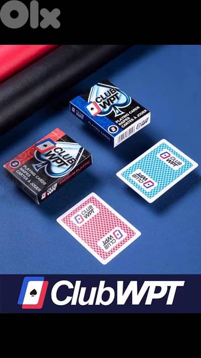 WPT POKER CLUB CARDS