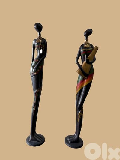 Graceful African Statues