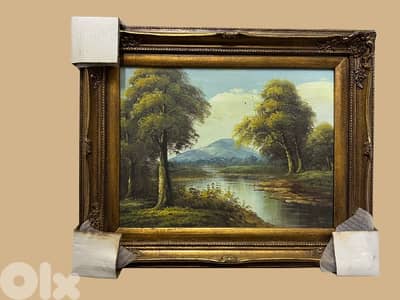 Alpine Landscape Painting