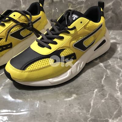Diesel Shoes - Black and Yellow size 40.5