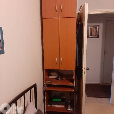 cupboard and laptop stand