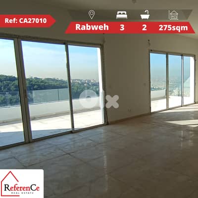 Prime apartment in Rabweh for sale شقة مميزة للبيع في الربوة