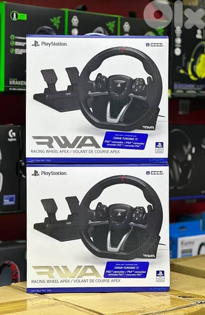 Playstation HORI RWA Steering Wheel