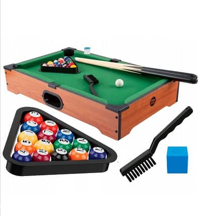 PLAYTIVE BILLIARD TABLE - WOODEN MINI BILLIARD/4$ delivery