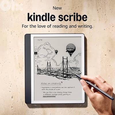 Kindle Scribe 2025 with premium pen