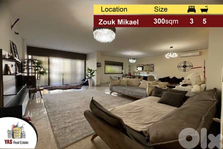 Zouk Mikael 300m2 | Prime Location | Quiet Area | Flat | Luxury | EH |