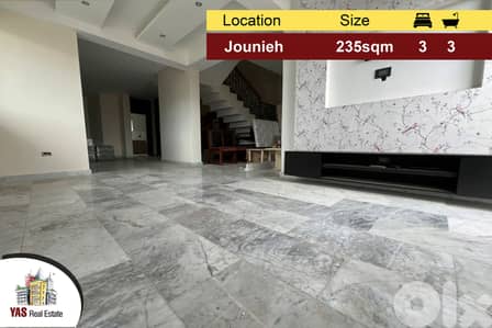 Jounieh 235m2 | Duplex | High End | Prime Location | Panoramic View|EH