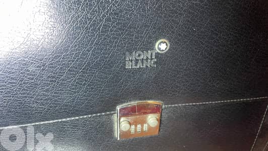 Mont Blanc Dial Lock Briefcase