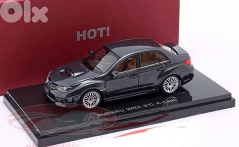 Subaru Impreza WRX STI A-line diecast car model 1;43.