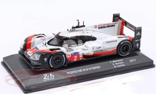 Porsche 919 Hybrid (Lemans 24h 2017) diecast car model 1;43.