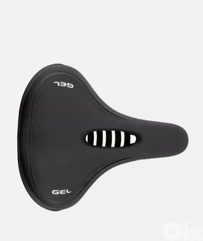 Crivit Airflow Bike Seat Wide Gel City Saddle - Unisex/3$ delivery